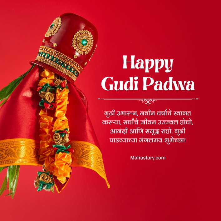 Happy Gudi Padwa Wishes in Marathi