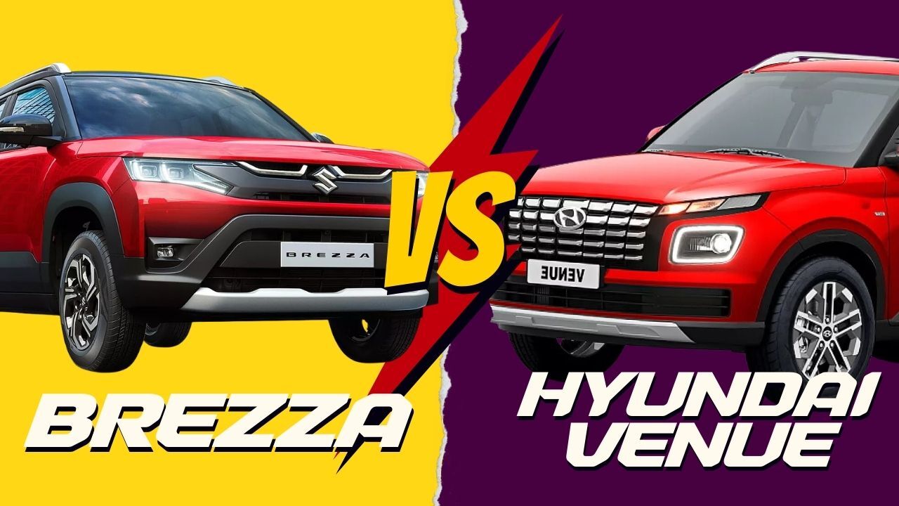 brezza vs hyundai venue